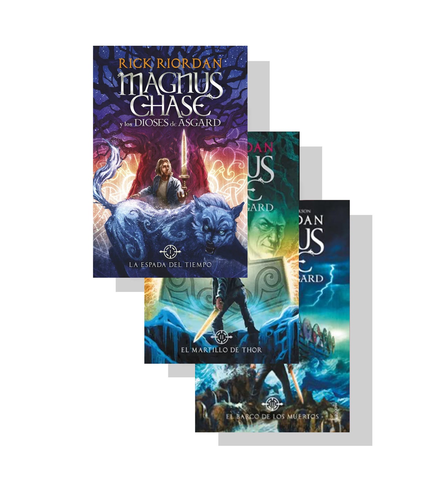 Magnus Chase Y Los Dioses De Asgard #1,2,3